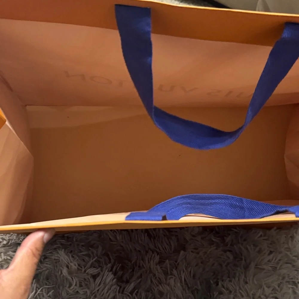 Louis Vuitton Orange Garment Bag